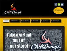 Tablet Screenshot of chilidawgs.com